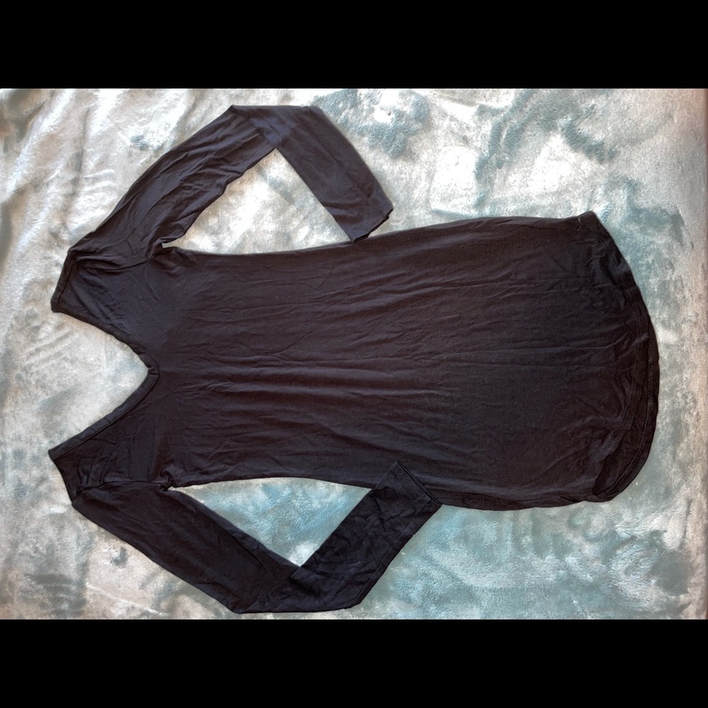 Garage V-neck cocktail dress
